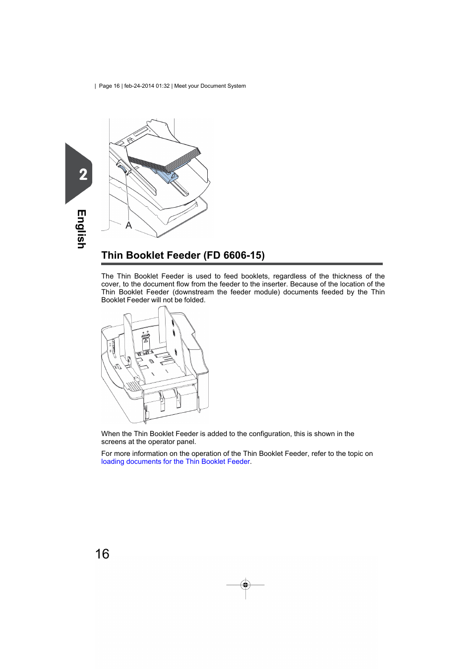 Versafeeder (vf-3), English | Formax 6606 Series User Manual | Page 20 / 159