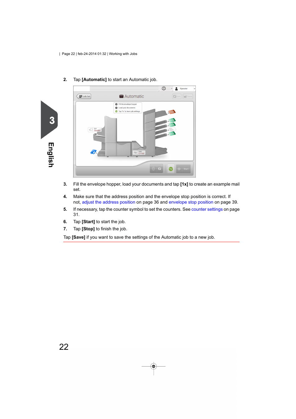 English | Formax 6606 Series User Manual | Page 26 / 159