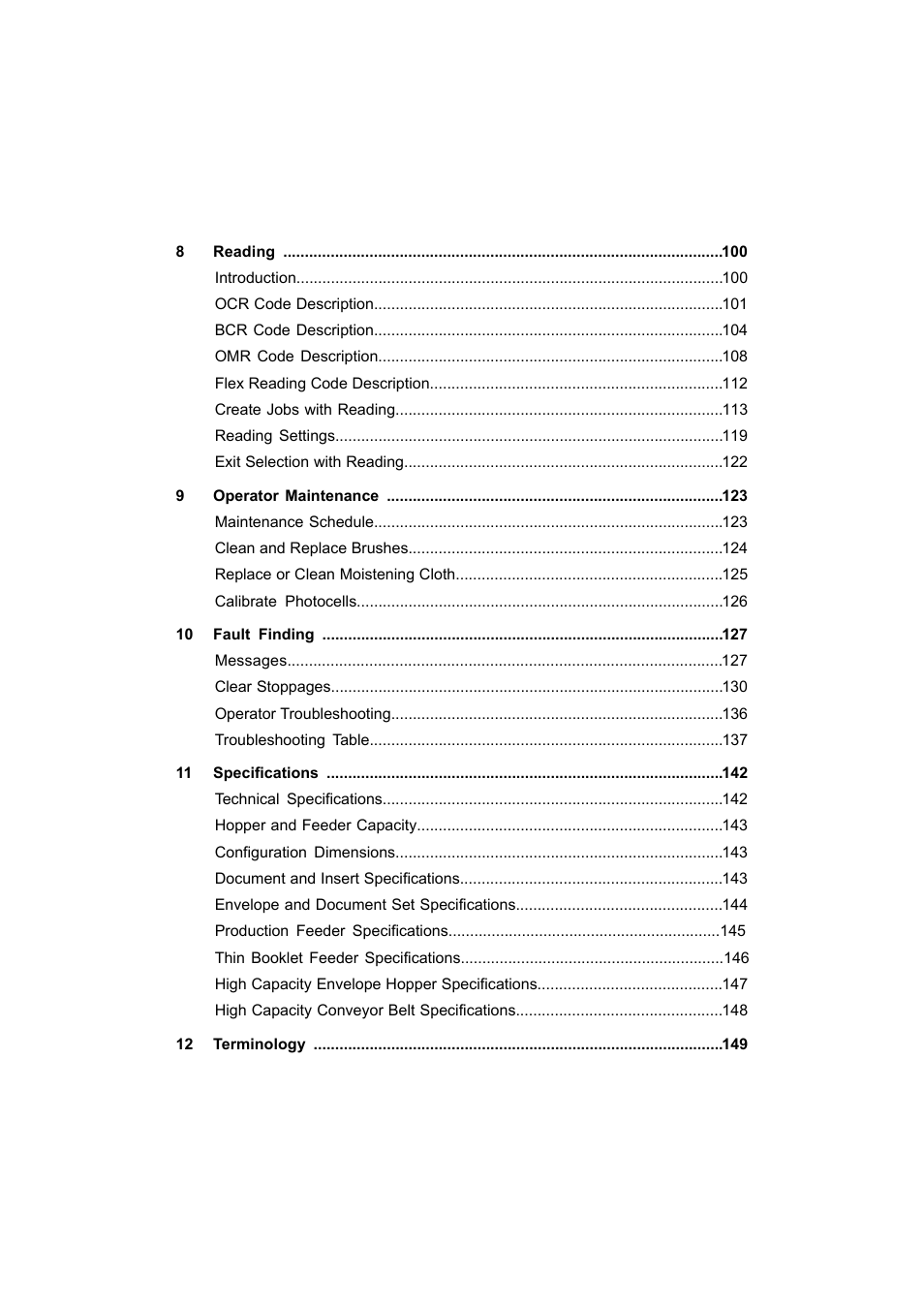 Formax 6606 Series User Manual | Page 4 / 159