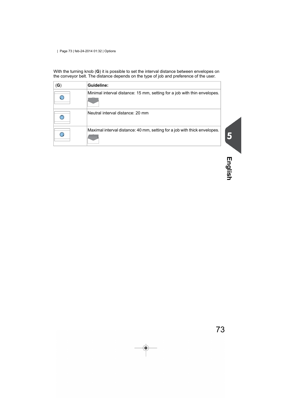 English | Formax 6606 Series User Manual | Page 77 / 159