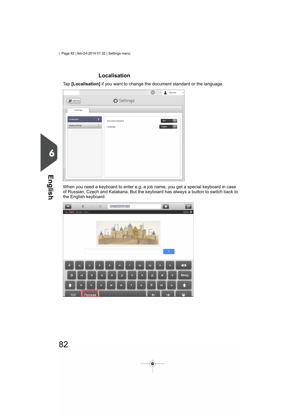 Localisation | Formax 6606 Series User Manual | Page 86 / 159