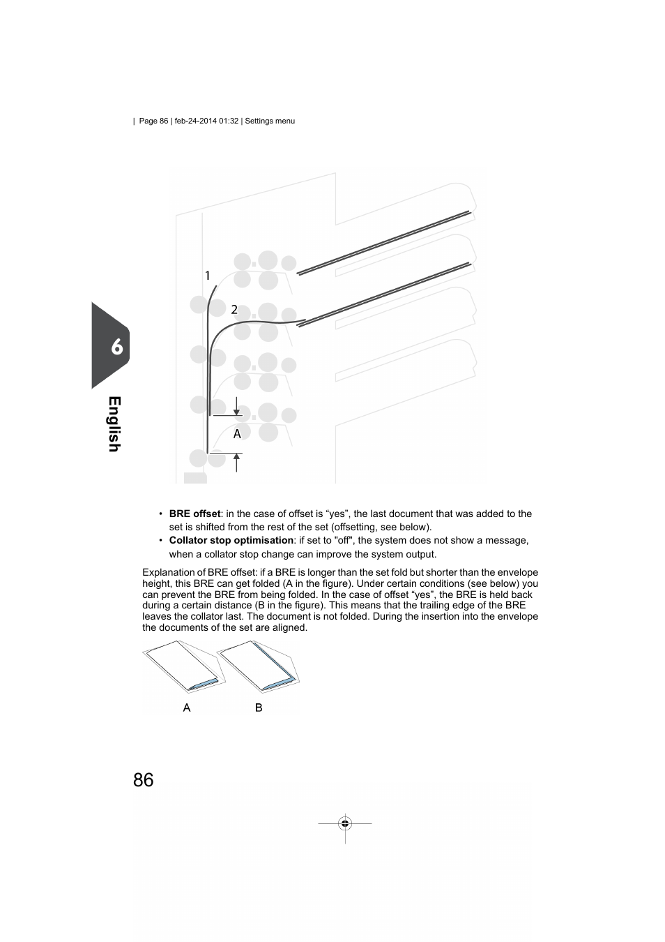 English | Formax 6606 Series User Manual | Page 90 / 159