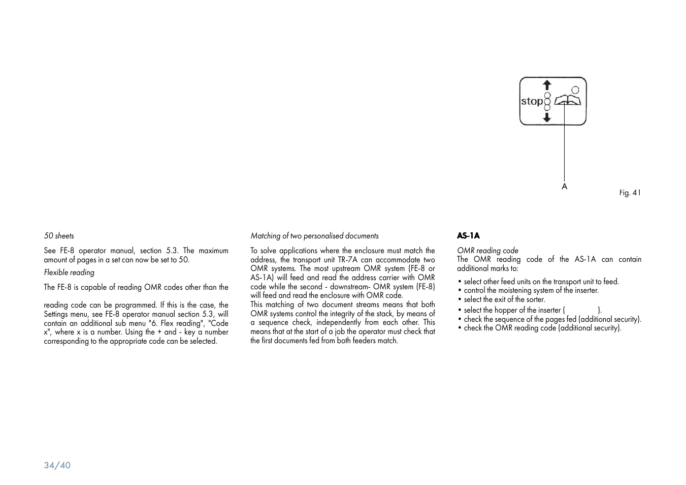 Formax 6900 Series User Manual | Page 35 / 41