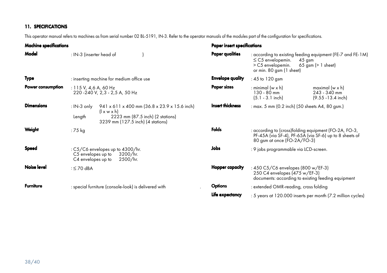 Formax 6900 Series User Manual | Page 39 / 41