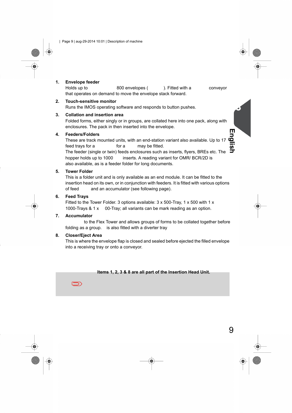 English | Formax 7102/7102XT Series User Manual | Page 12 / 100