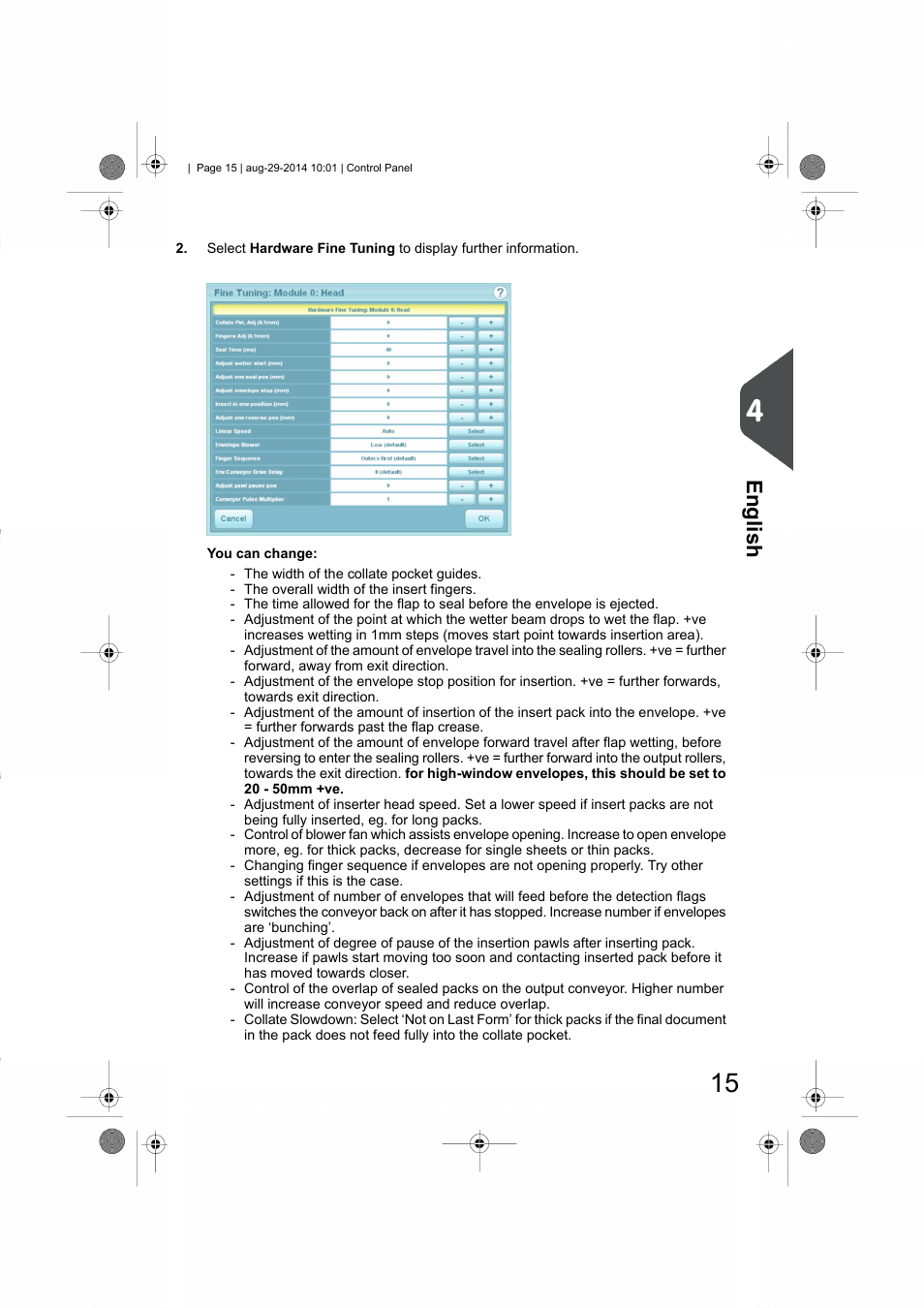 English | Formax 7102/7102XT Series User Manual | Page 18 / 100