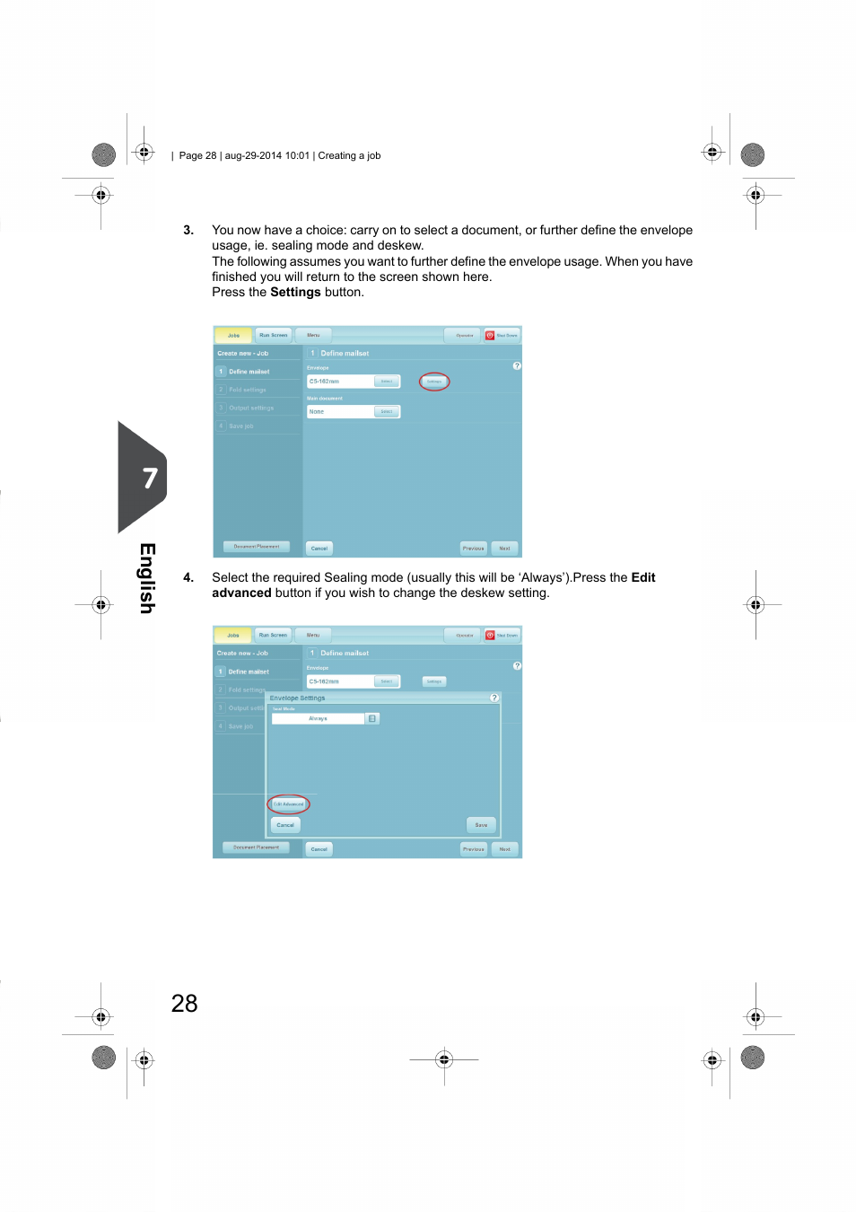 English | Formax 7102/7102XT Series User Manual | Page 31 / 100
