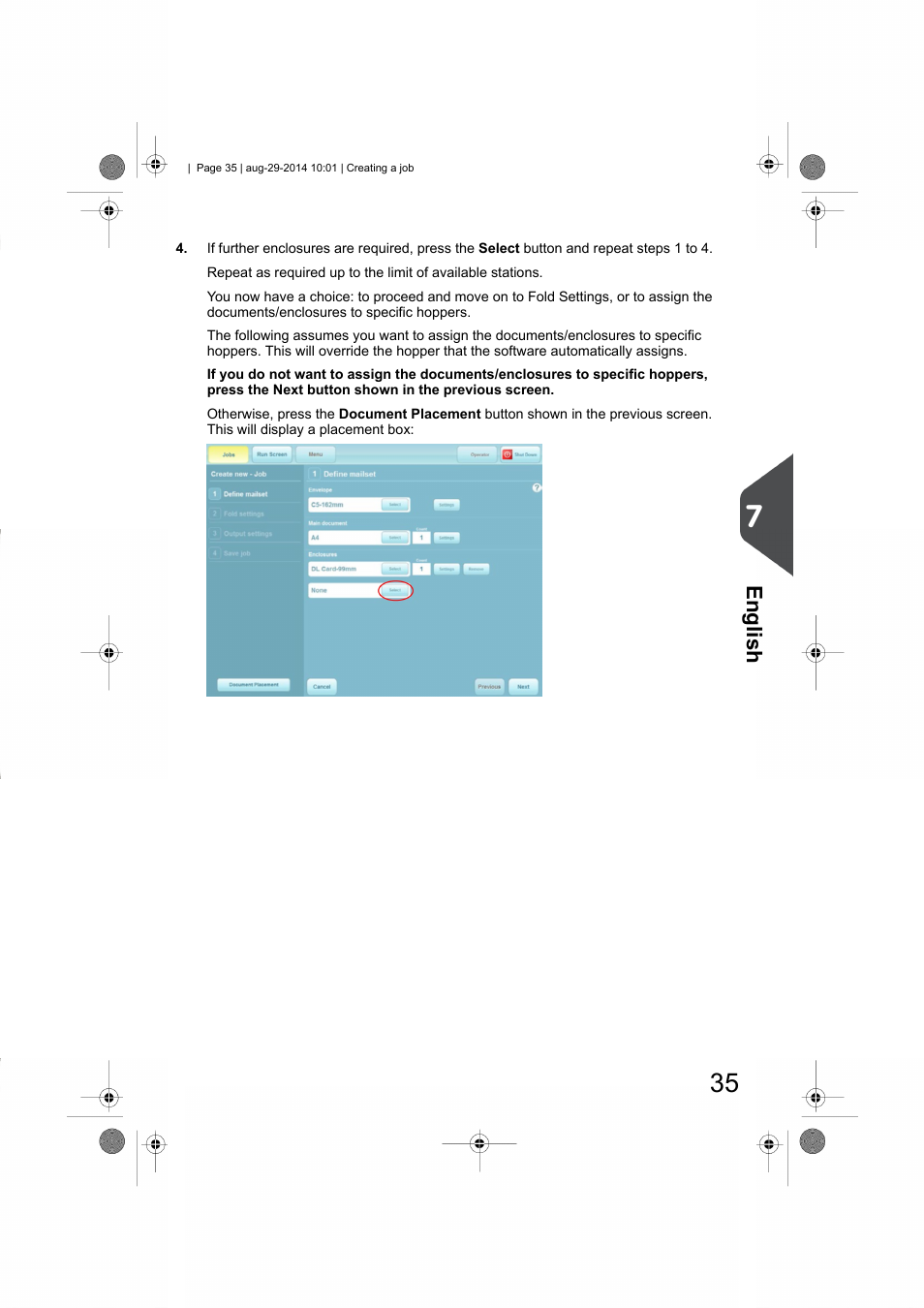English | Formax 7102/7102XT Series User Manual | Page 38 / 100