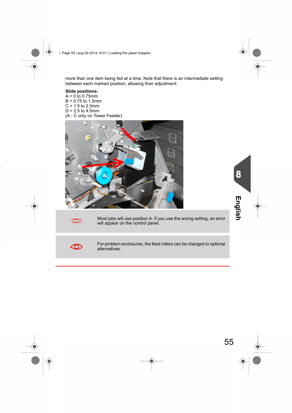 English | Formax 7102/7102XT Series User Manual | Page 58 / 100
