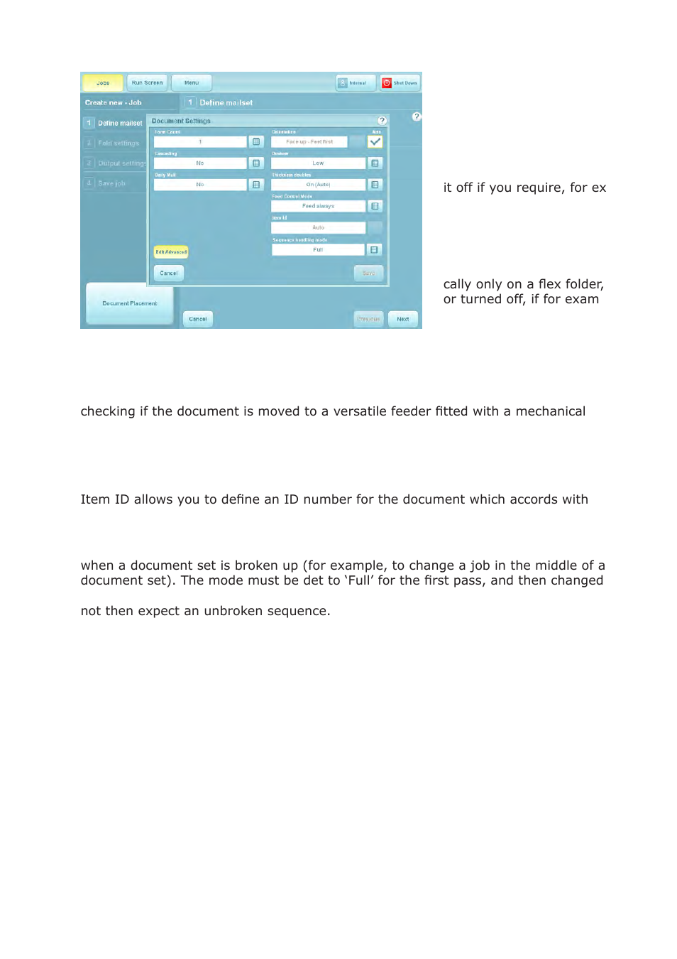 Formax 7200 Series User Manual | Page 28 / 76