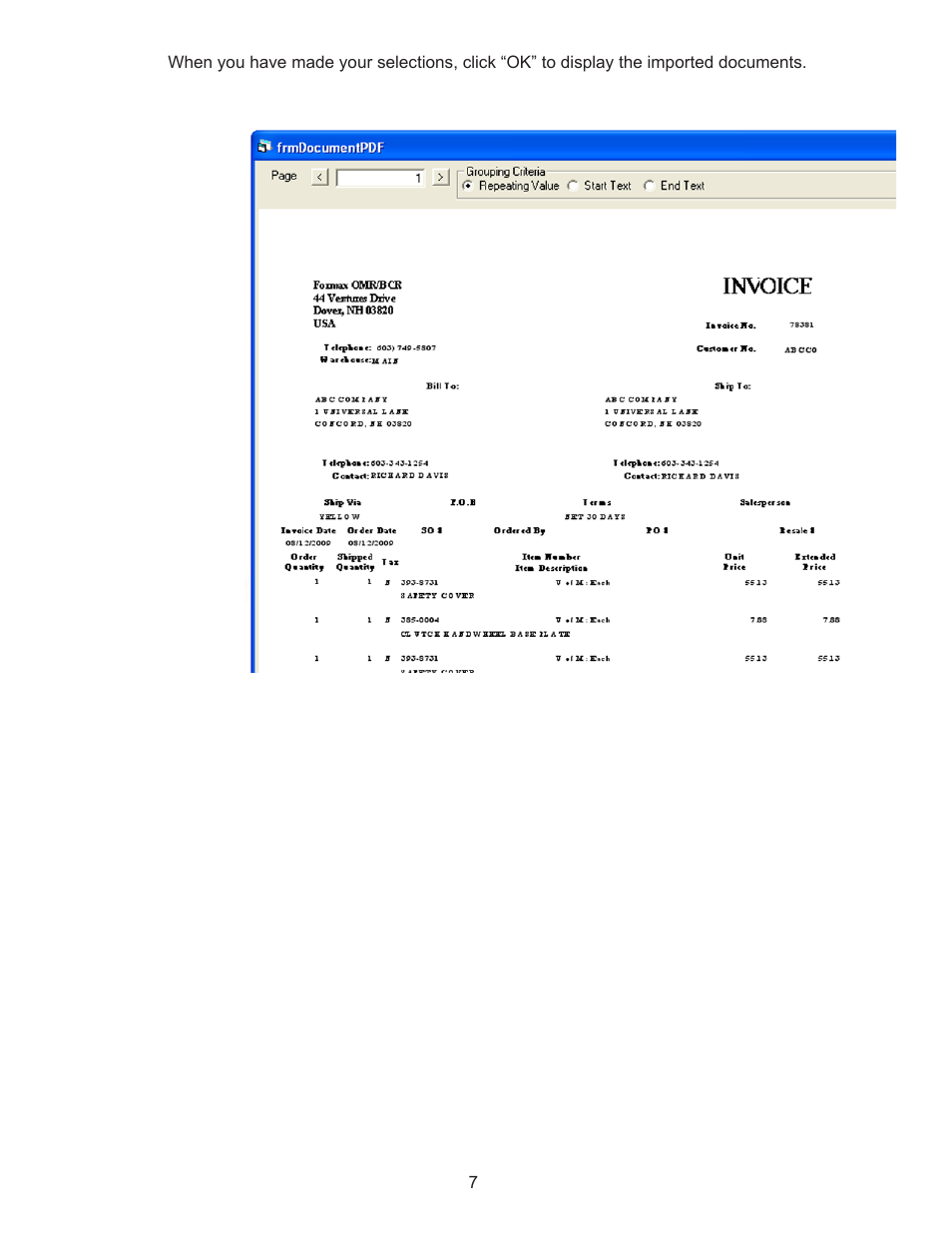 Formax MailDoc Professional Installation/Setup Guide, Rev. 2 User Manual | Page 11 / 30
