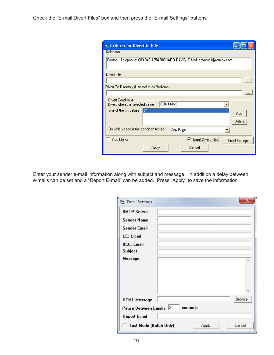 Formax MailDoc Professional Installation/Setup Guide, Rev. 2 User Manual | Page 20 / 30