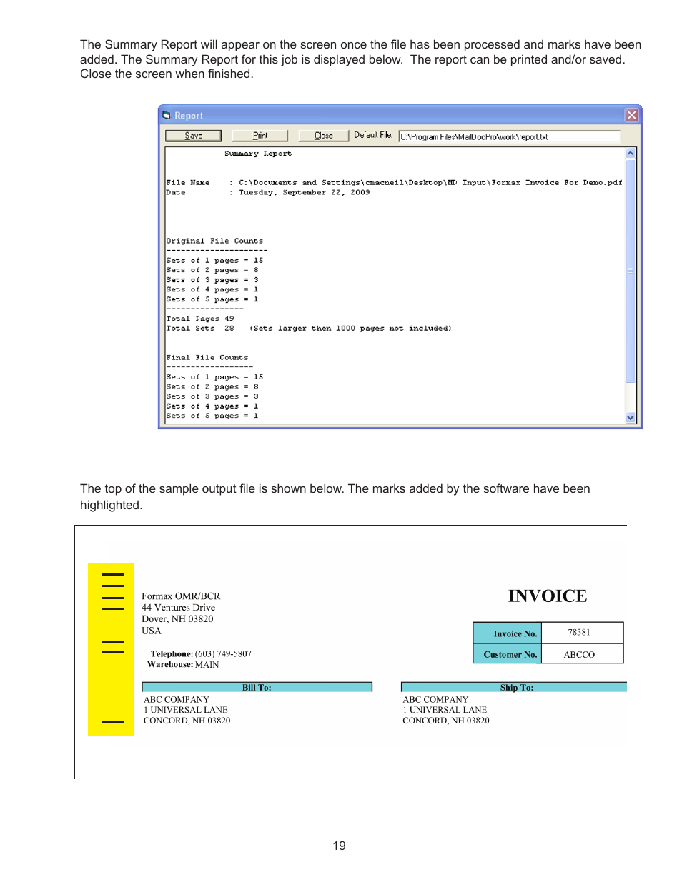 Formax MailDoc Professional Installation/Setup Guide, Rev. 2 User Manual | Page 23 / 30