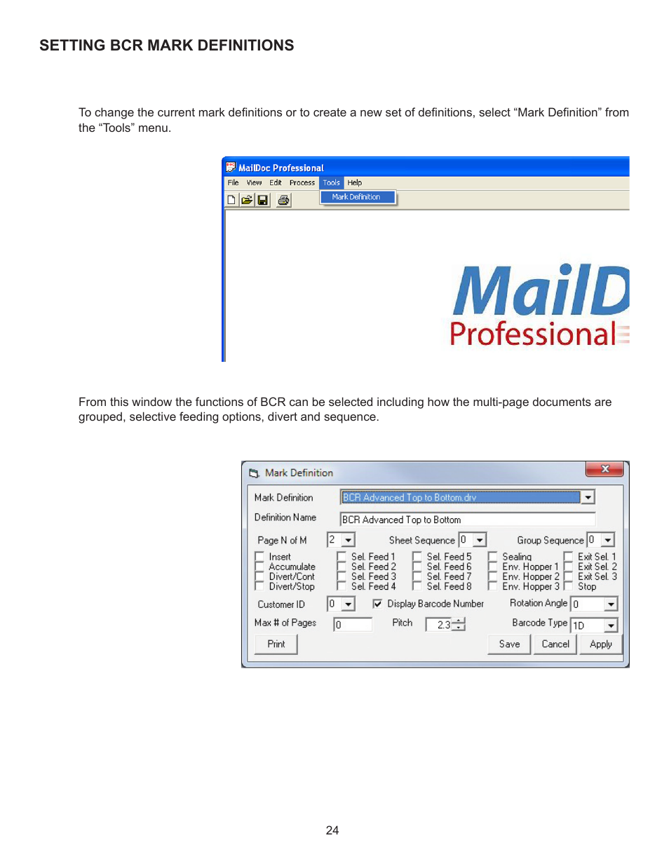 Formax MailDoc Professional Installation/Setup Guide, Rev. 2 User Manual | Page 28 / 30