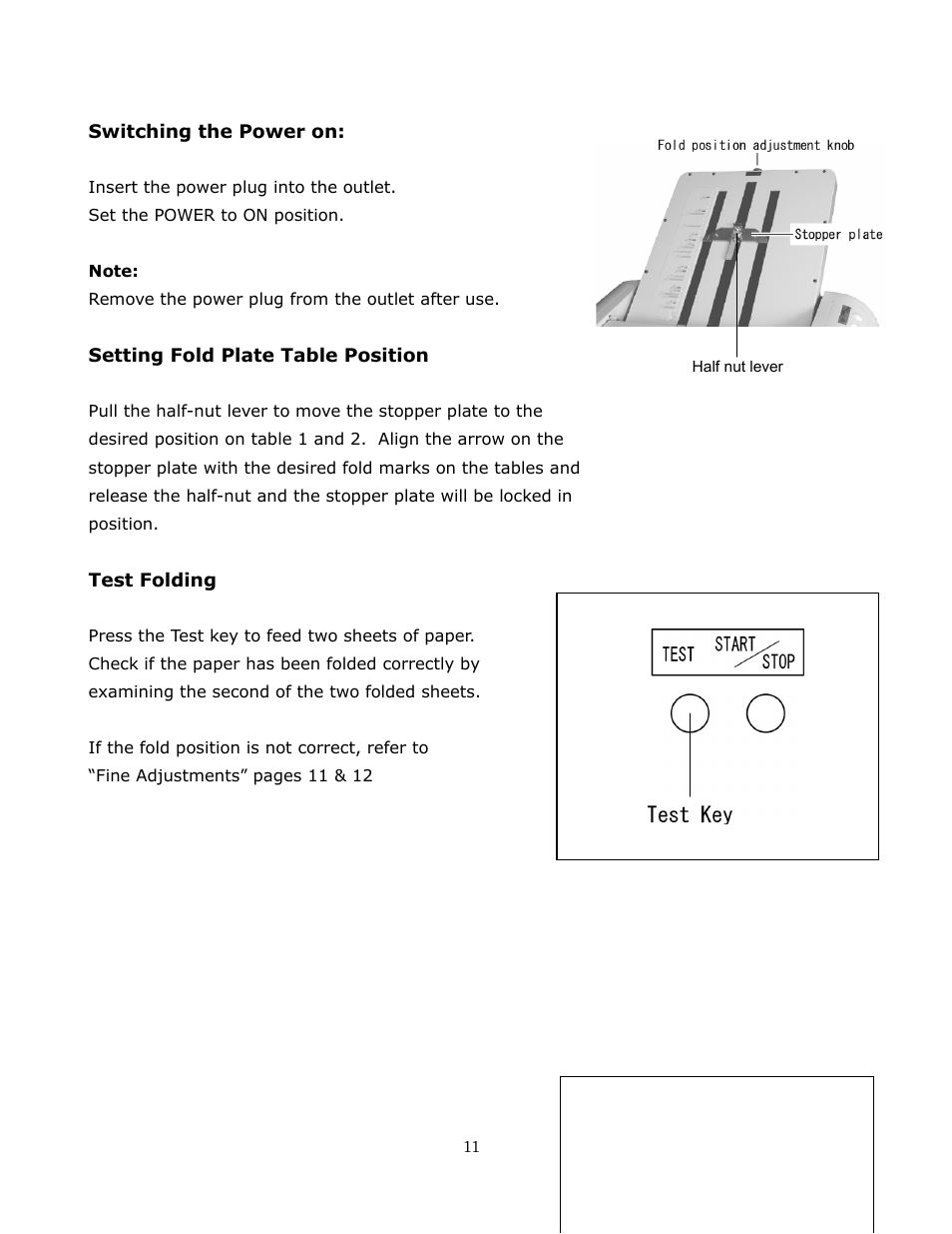 Formax FD 332 User Manual | Page 11 / 20