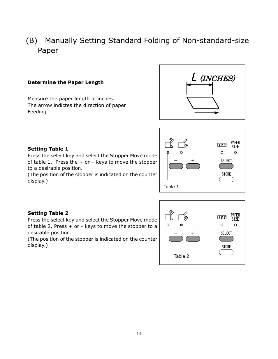 Inches) | Formax FD 372 User Manual | Page 14 / 26