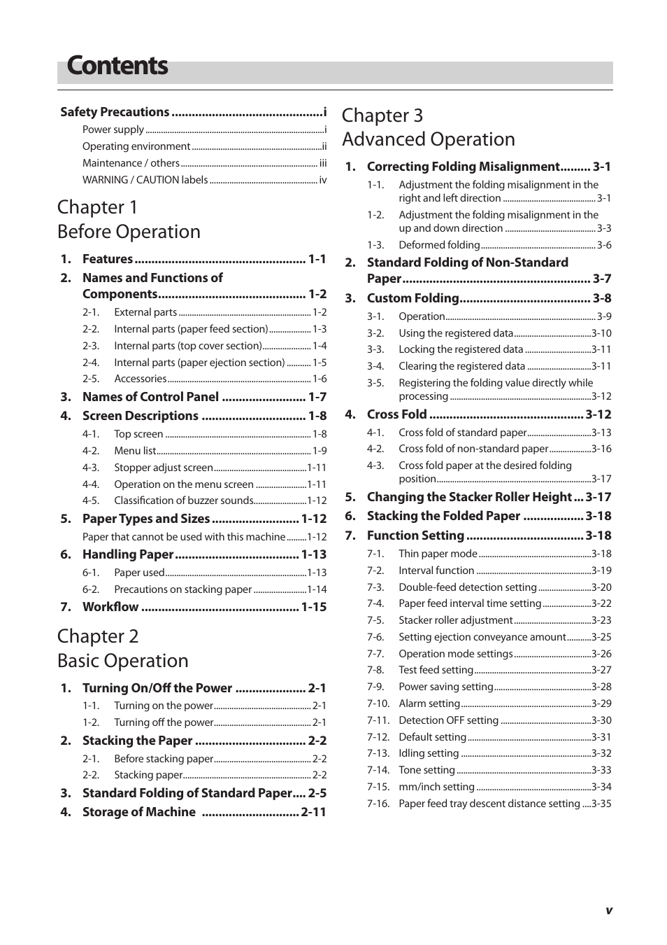 Formax FD 3200 User Manual | Page 8 / 93