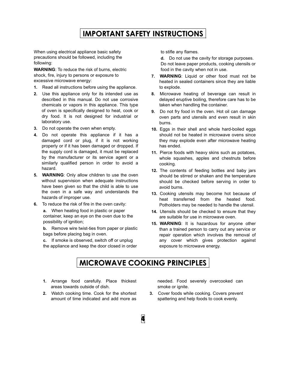 Curtis SMW5500 User Manual | Page 5 / 13