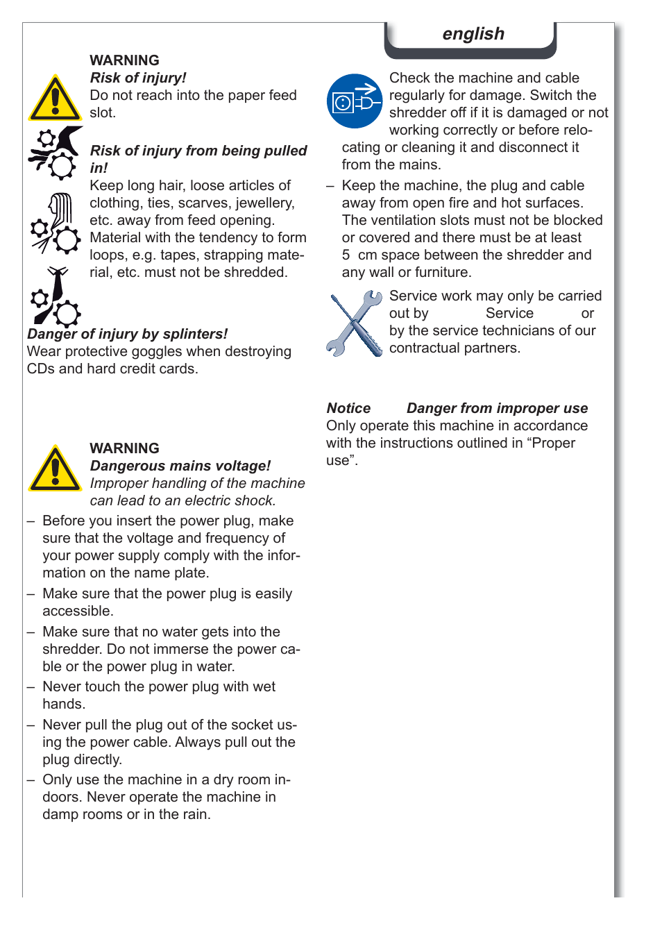 English | Formax FD 8252CC User Manual | Page 4 / 6