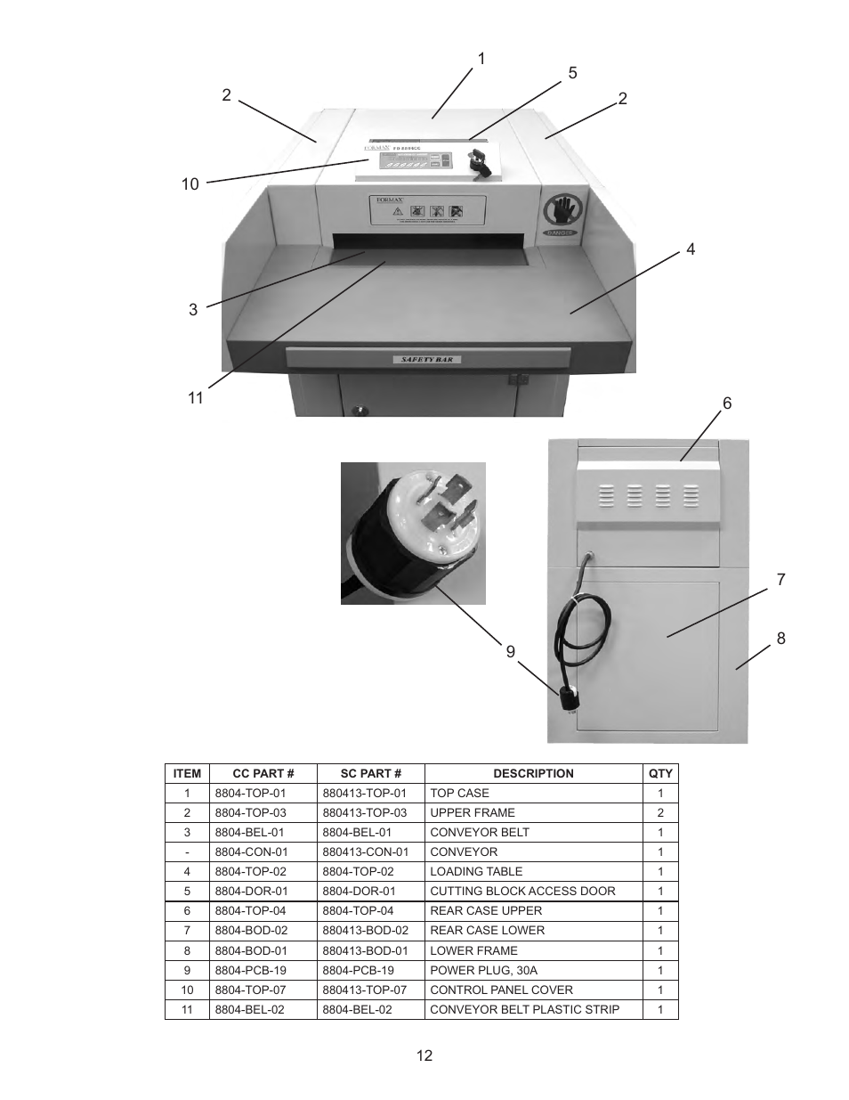 Formax FD 8804 User Manual | Page 15 / 24