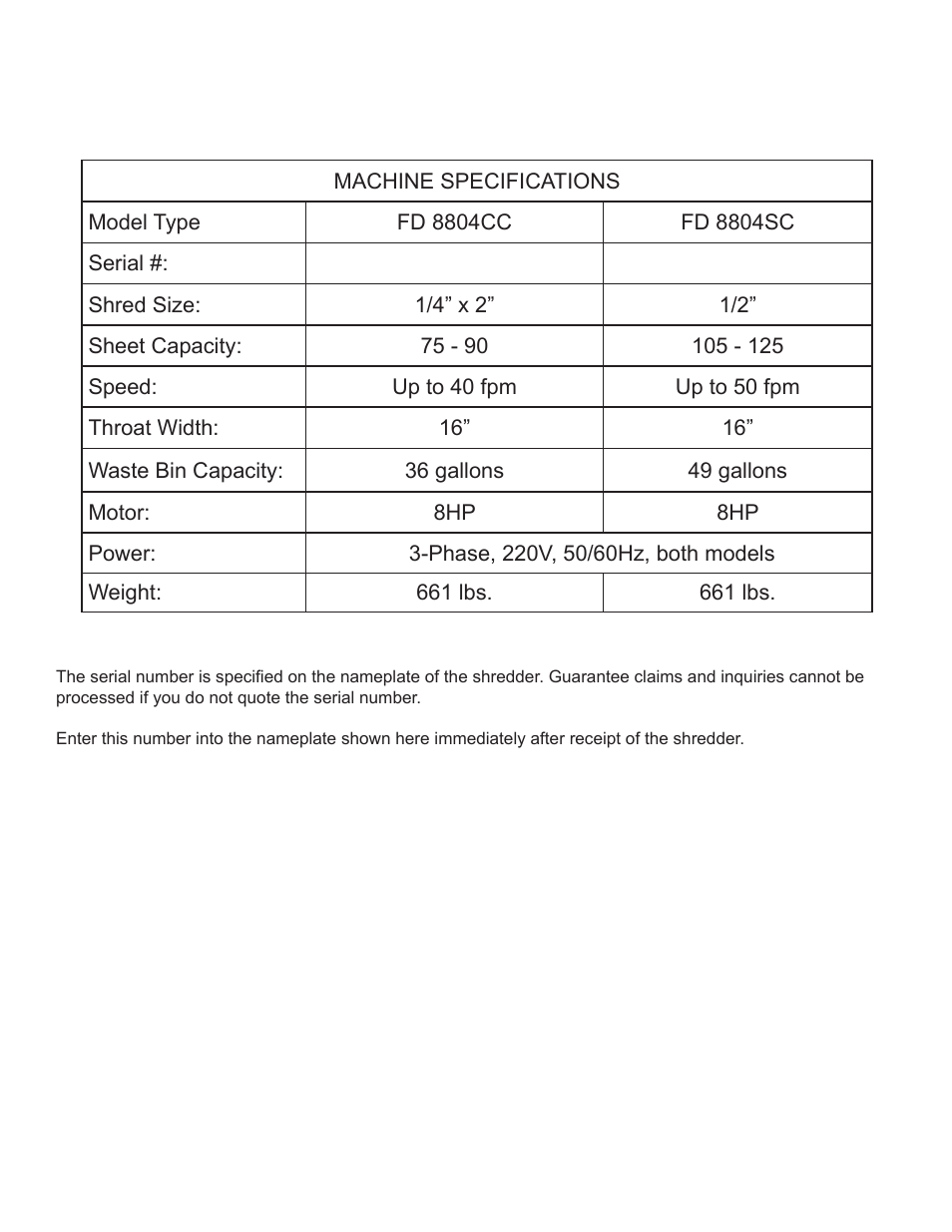 Formax FD 8804 User Manual | Page 2 / 24