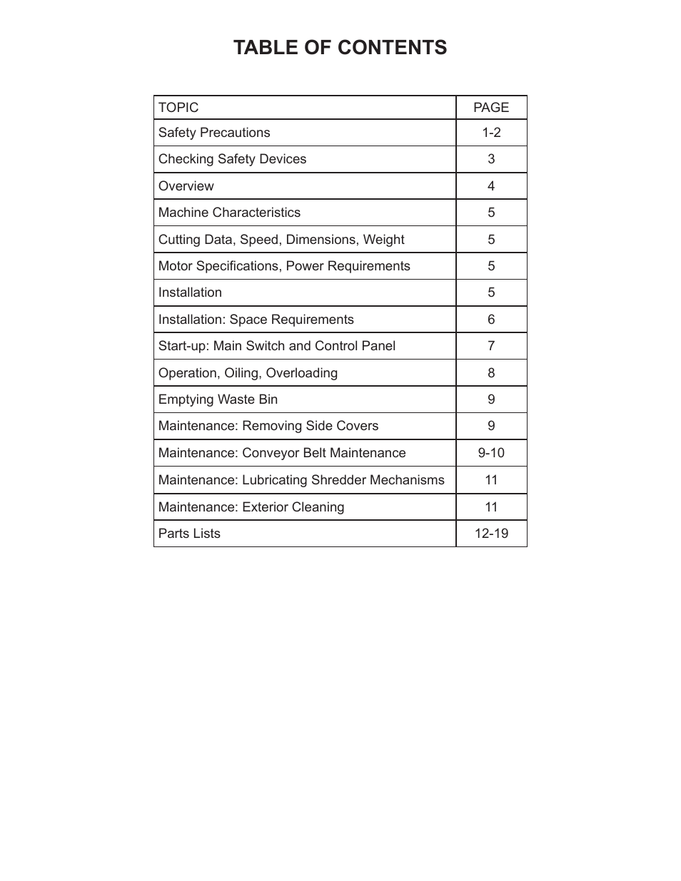 Formax FD 8904CC User Manual | Page 3 / 27