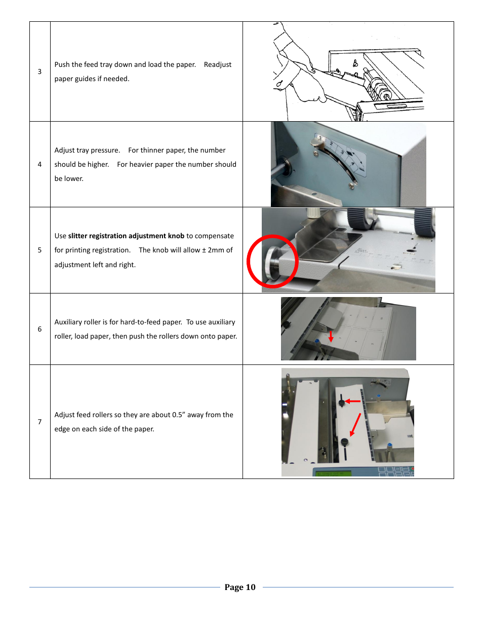 Formax FD 125 User Manual | Page 10 / 23