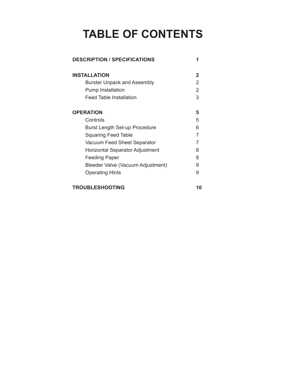Formax FD 4400 User Manual | Page 3 / 16