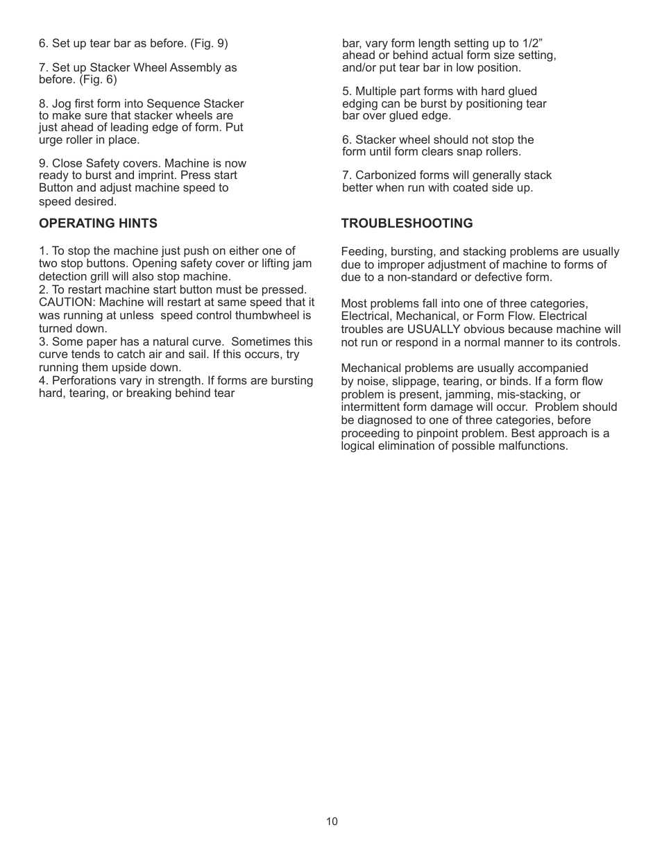 Formax FD 670 User Manual | Page 14 / 18