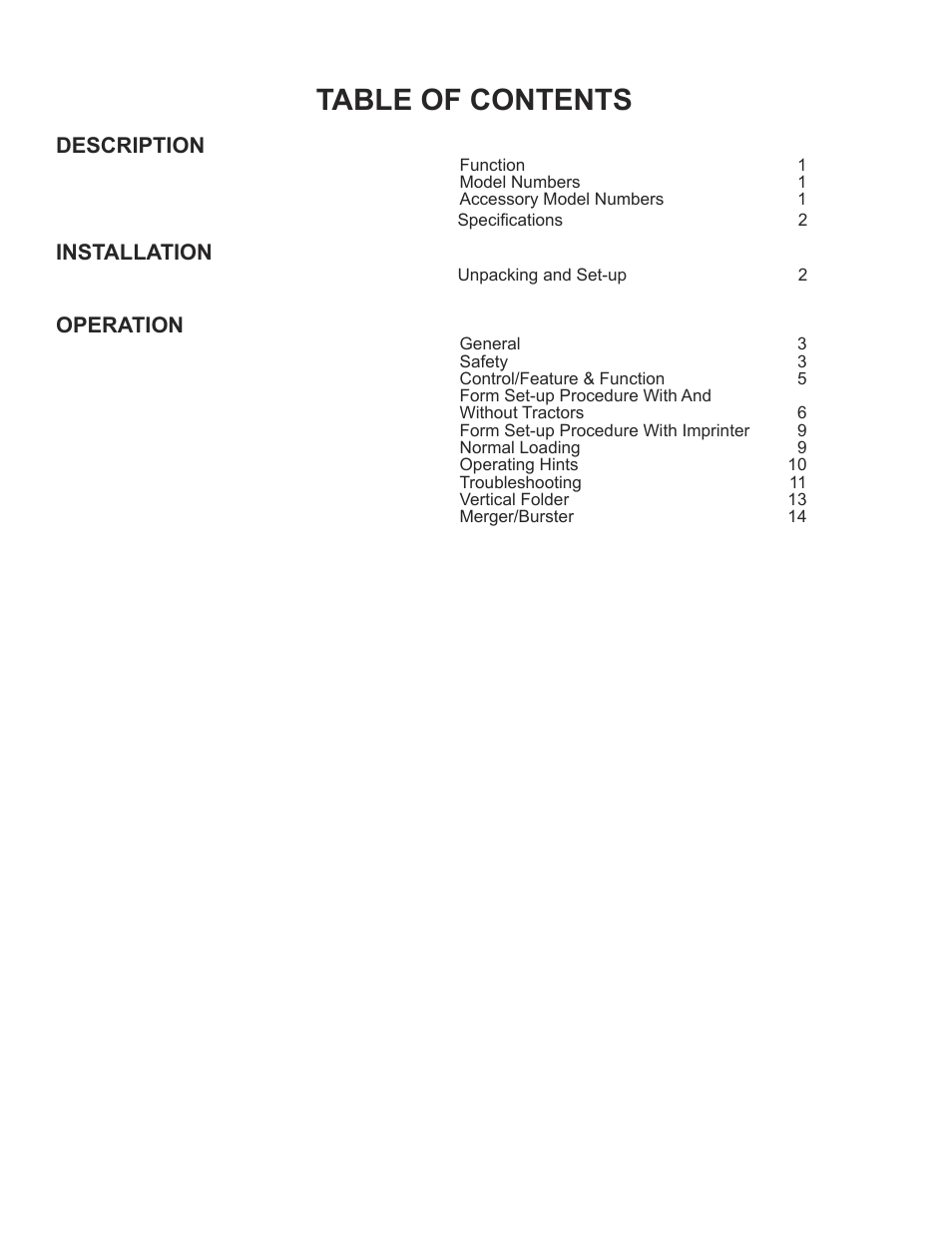 Formax FD 670 User Manual | Page 3 / 18