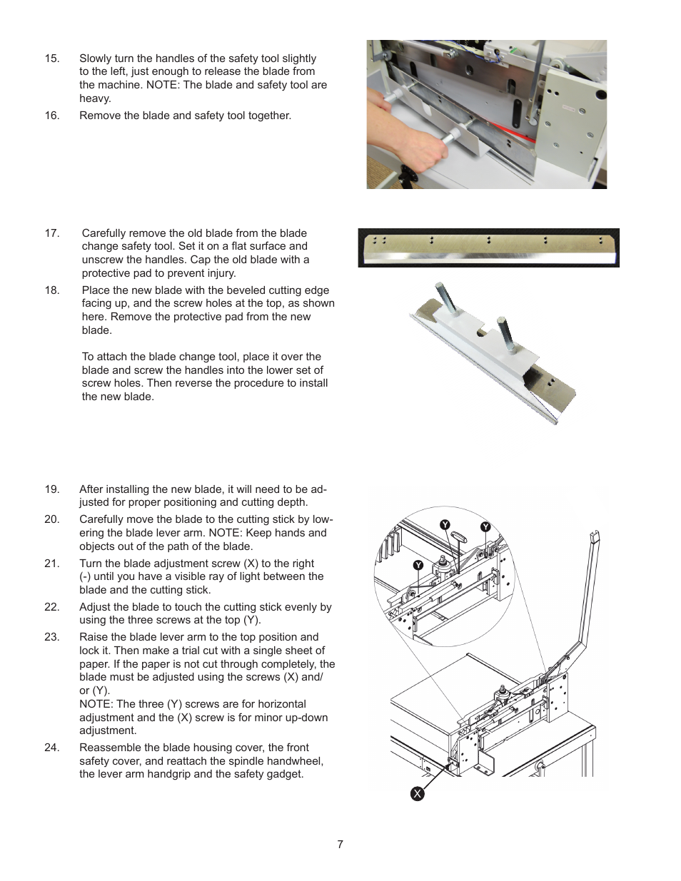 Formax Cut-True 15M User Manual | Page 10 / 10