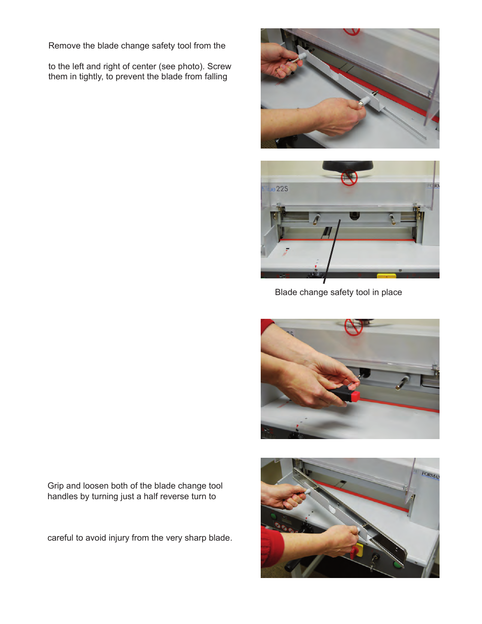 Formax Cut-True 22S User Manual | Page 11 / 13