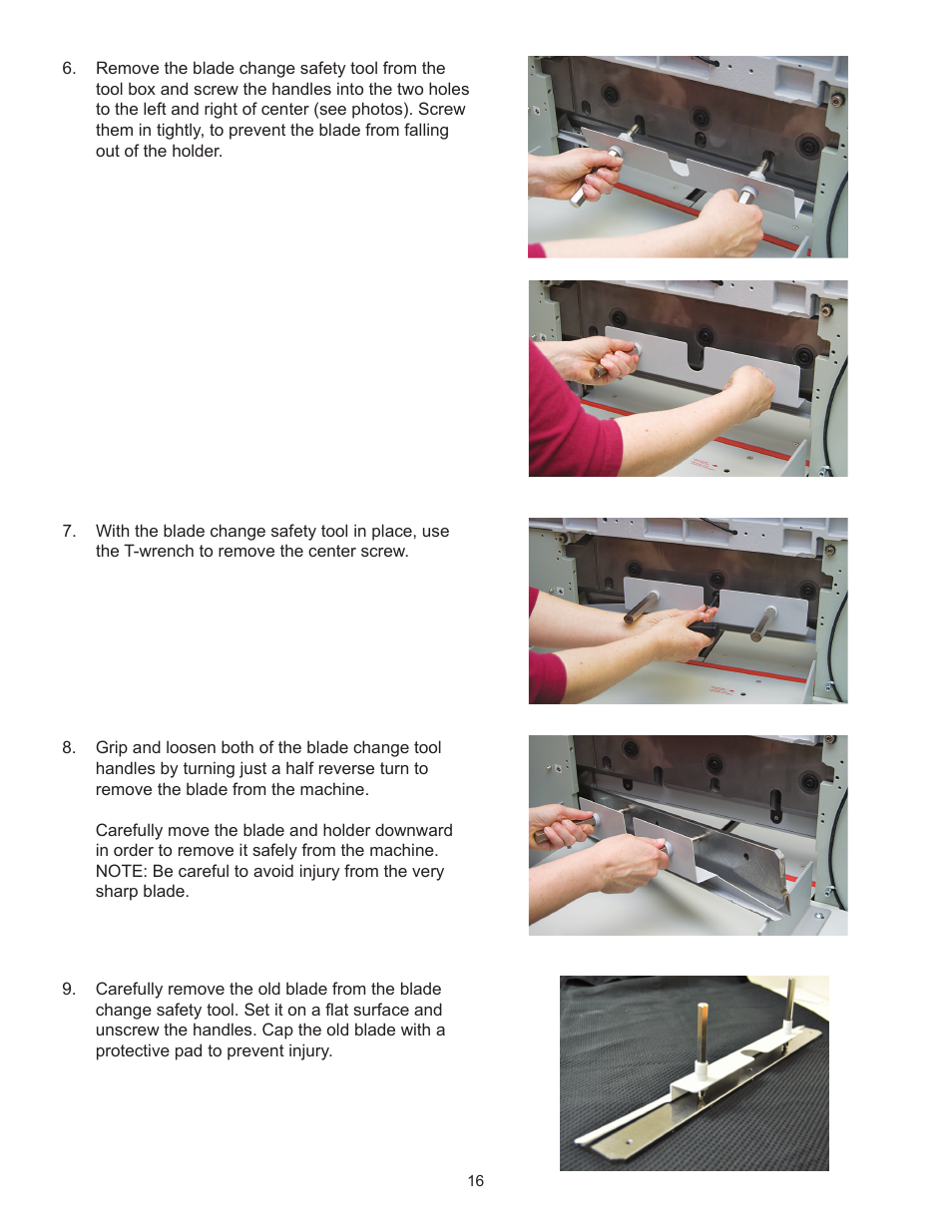 Formax Cut-True 27A User Manual | Page 19 / 20