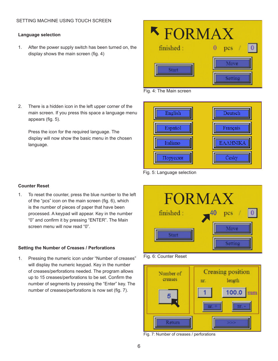 Formax | Formax FD 230 User Manual | Page 10 / 15