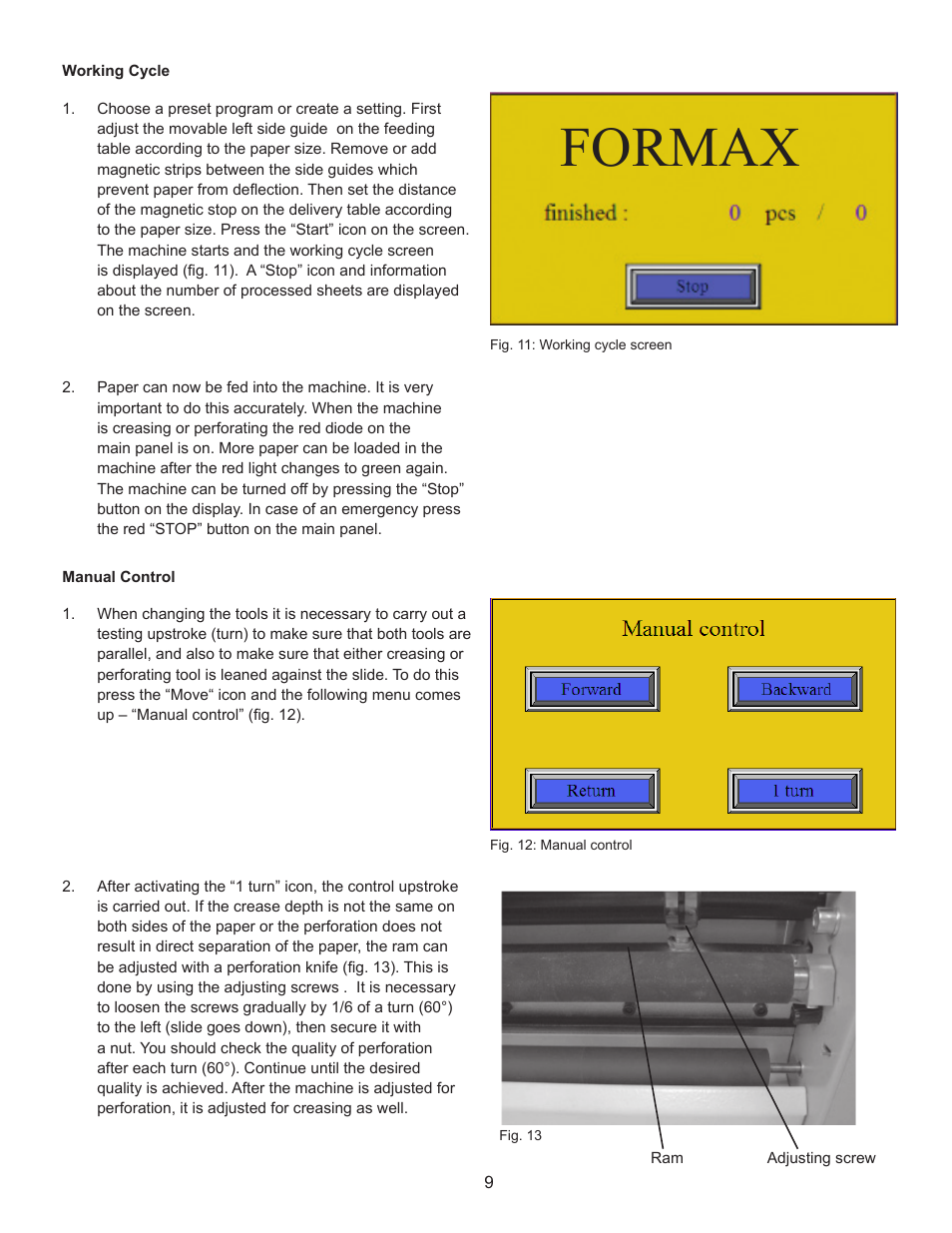 Formax | Formax FD 230 User Manual | Page 13 / 15