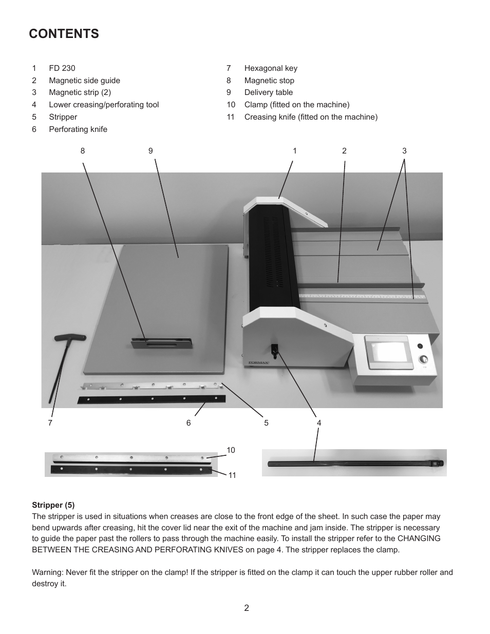 Formax FD 230 User Manual | Page 6 / 15