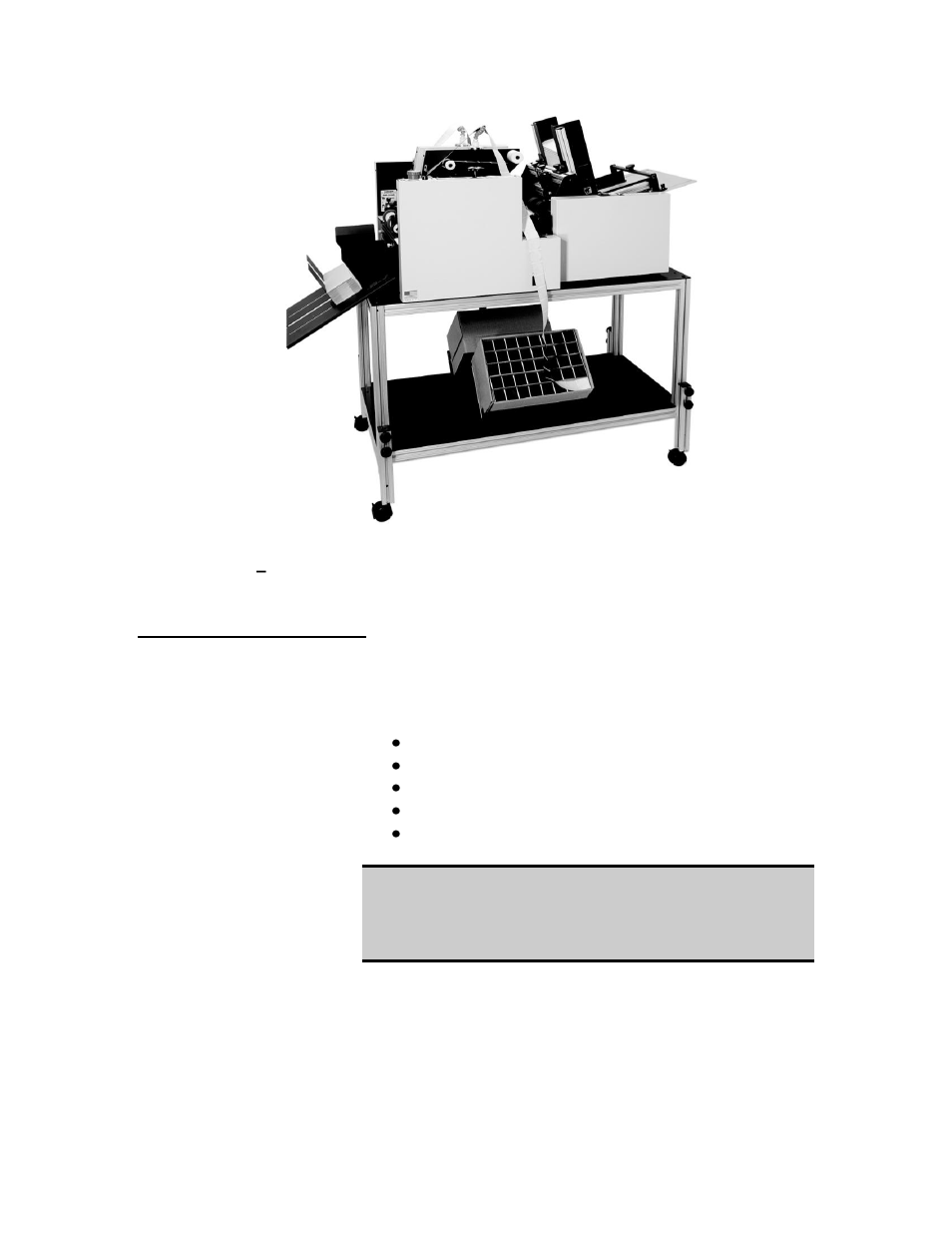3 items included | Formax FD 280 User Manual | Page 7 / 44