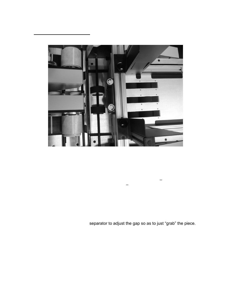 2 feed separator | Formax FD 280-10 User Manual | Page 13 / 16