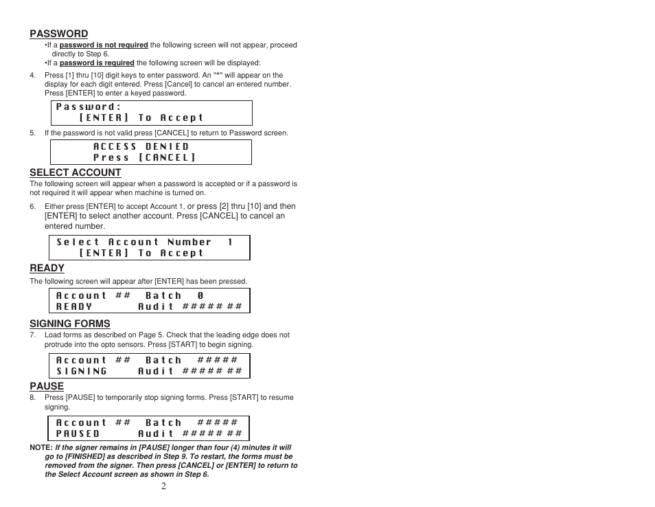 Formax FD 130 User Manual | Page 4 / 14