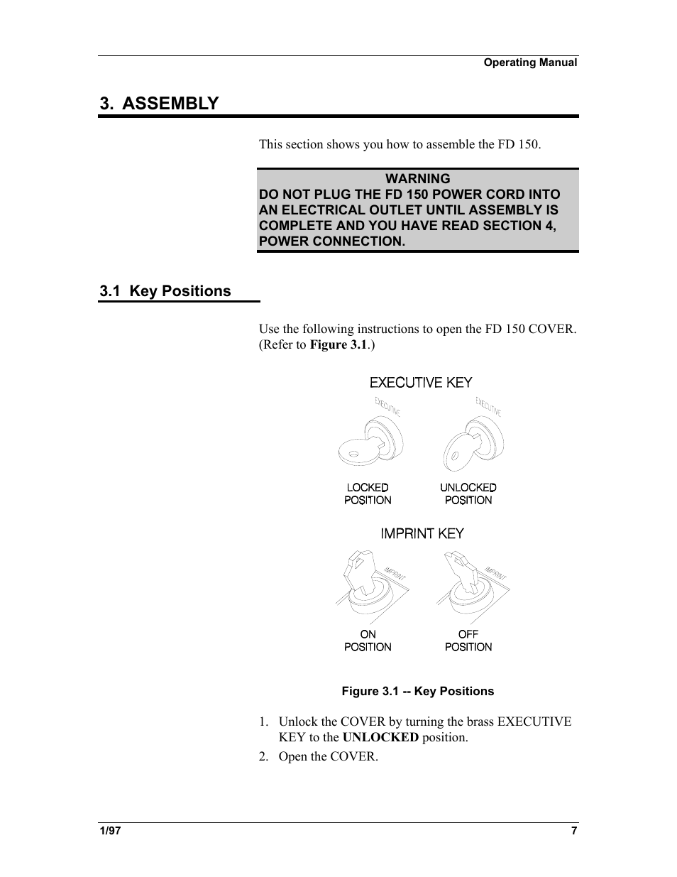 Assembly | Formax FD 150 User Manual | Page 11 / 48