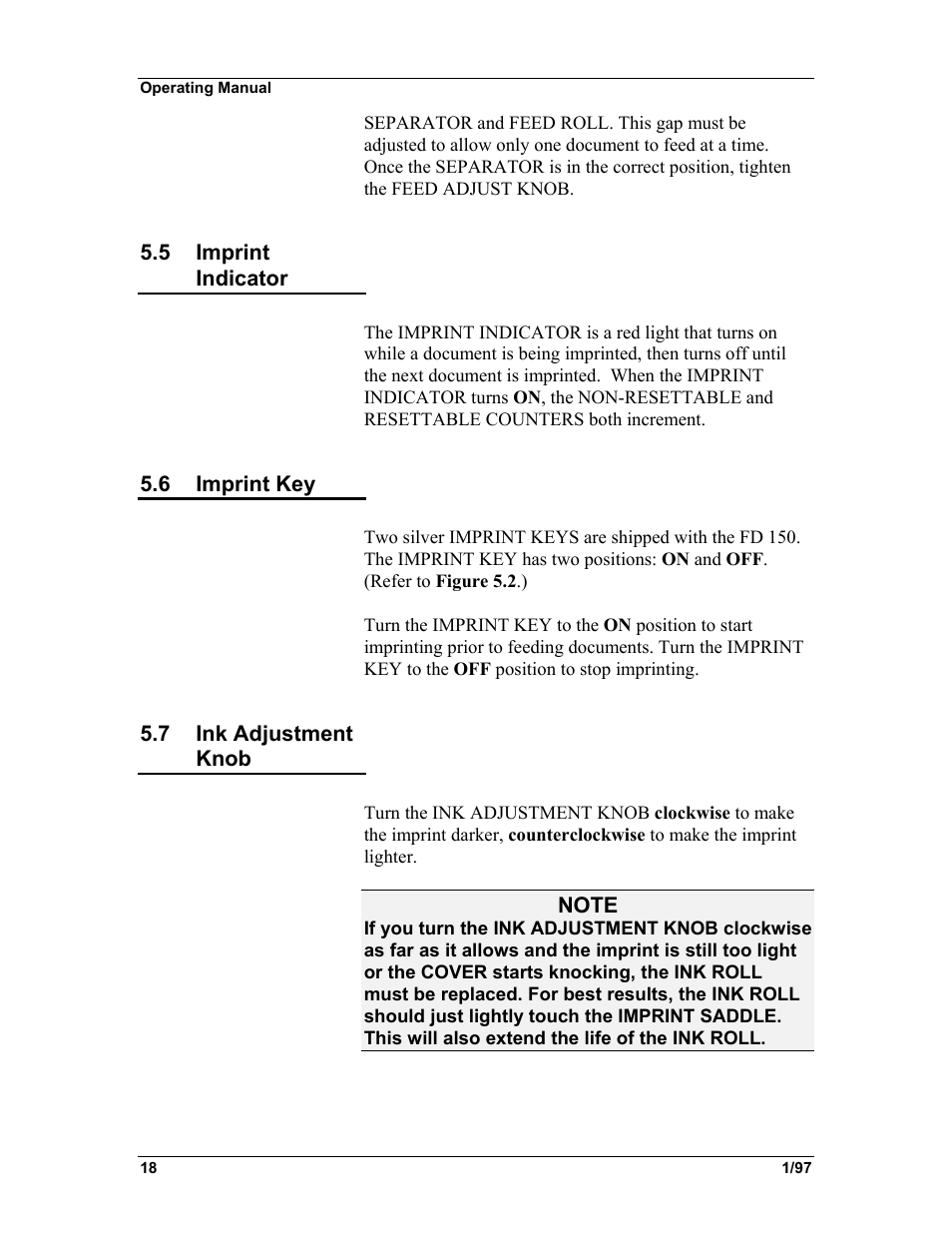 Formax FD 150 User Manual | Page 22 / 48