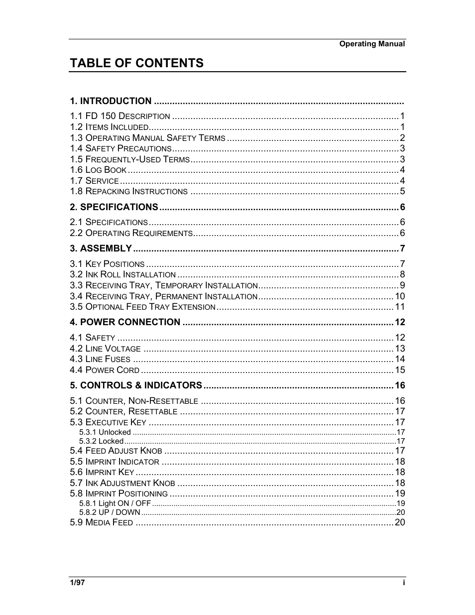Formax FD 150 User Manual | Page 3 / 48