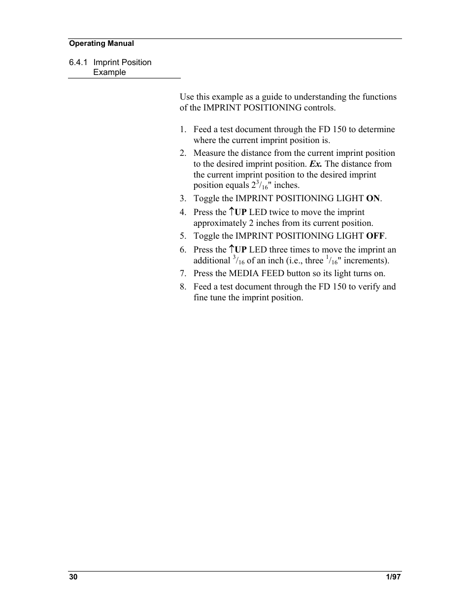 Formax FD 150 User Manual | Page 34 / 48