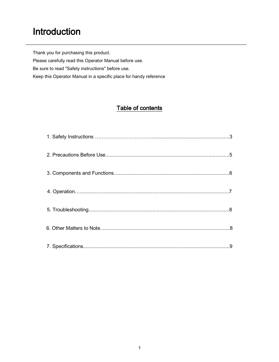 Introduction | Formax FD 402TA1 User Manual | Page 2 / 9