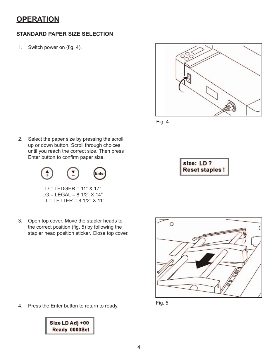 Operation | Formax FD 180 User Manual | Page 8 / 25