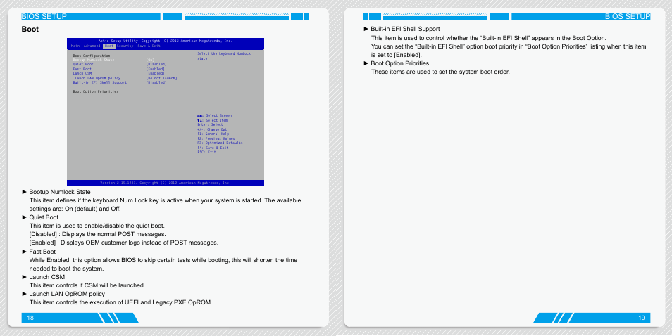 Boot, Bios setup, Bios setup boot | Foxconn AT-5570 User Manual | Page 13 / 21