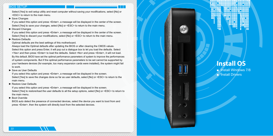 Install os | Foxconn AT-5570 User Manual | Page 15 / 21