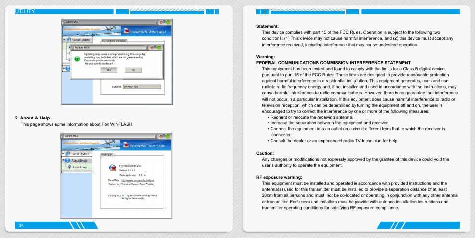 About & help | Foxconn AT-5250 User Manual | Page 21 / 22