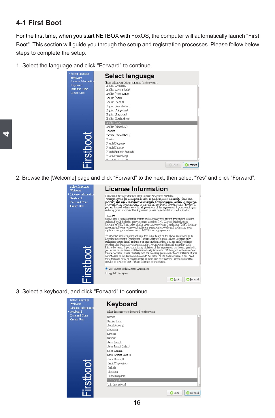 1 first boot | Foxconn nT-270 User Manual | Page 20 / 35