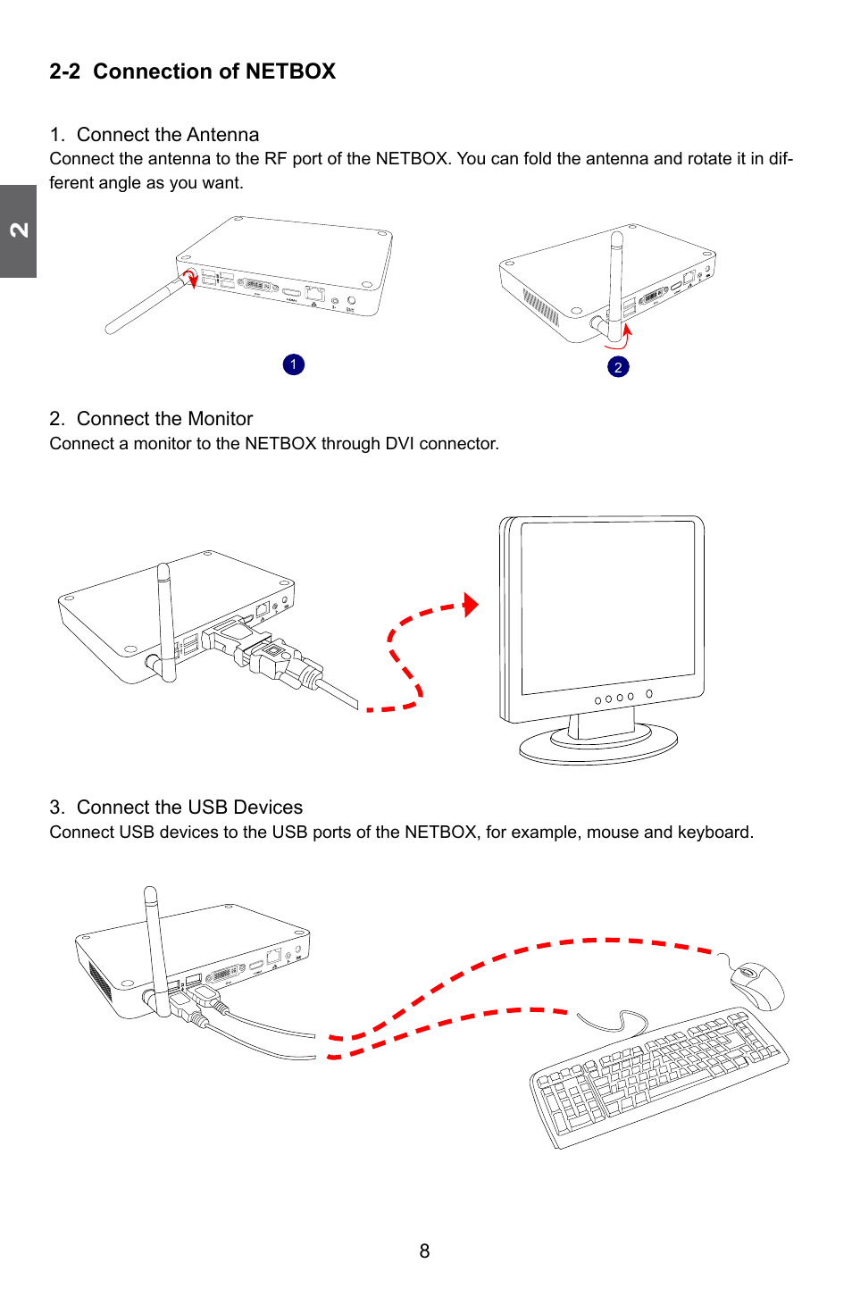 2 connection of netbox | Foxconn nT-330i User Manual | Page 14 / 41